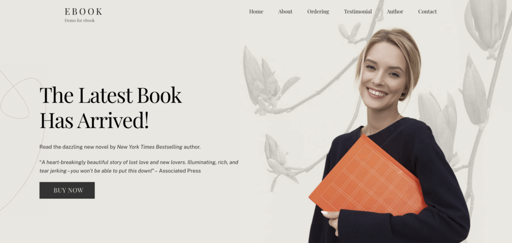 Ultra ebook wordpress theme