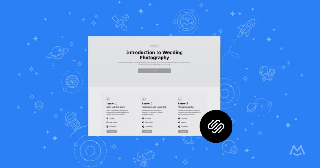 Squarespace online course