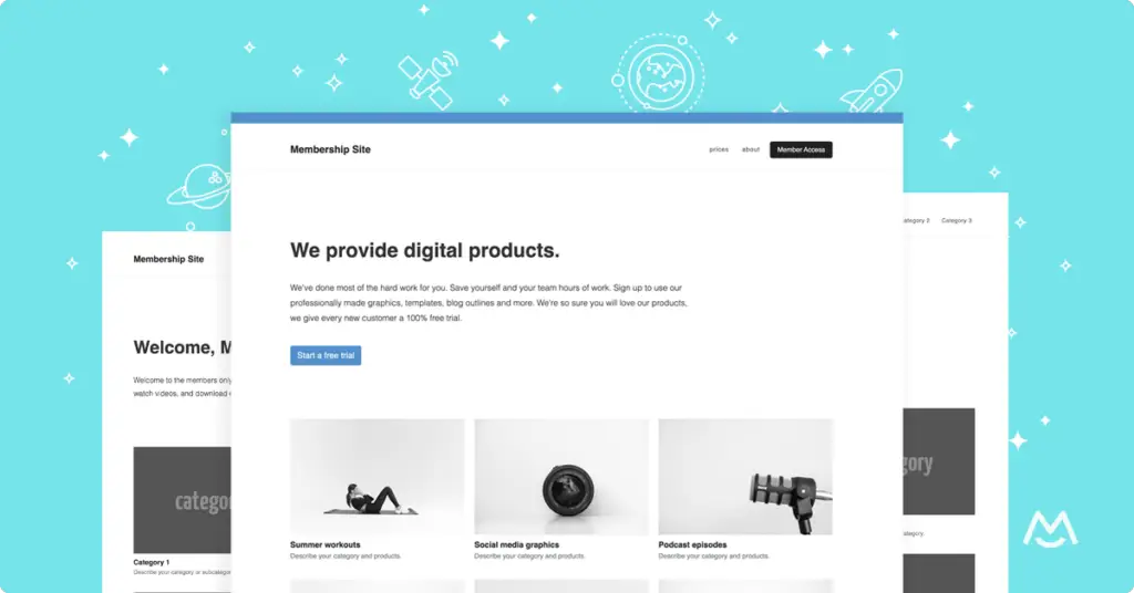 Content Library WordPress Theme